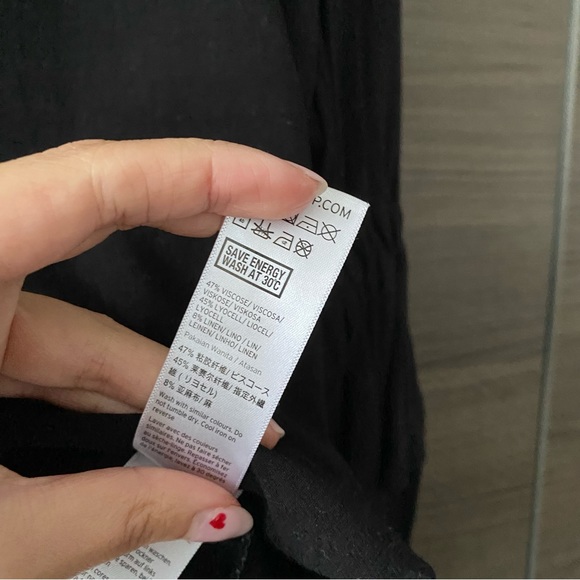 Topshop Black Blouse - Picture 6 of 6